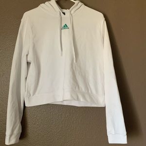 Never Worn Adidas Cropped Hoodie